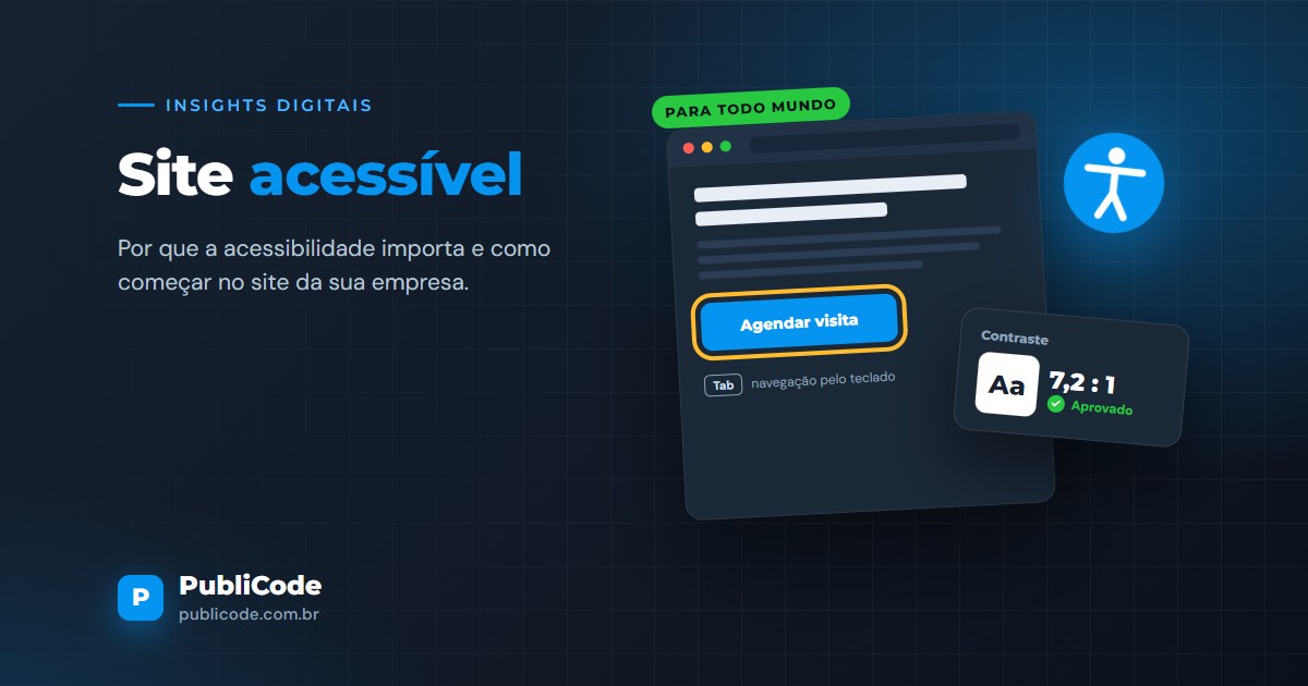 Acessibilidade no site: por que importa e como começar