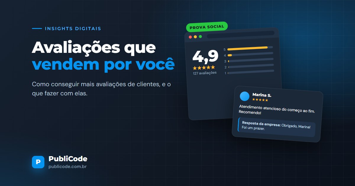 Avaliações de clientes: como conseguir mais (e por que elas vendem por você)