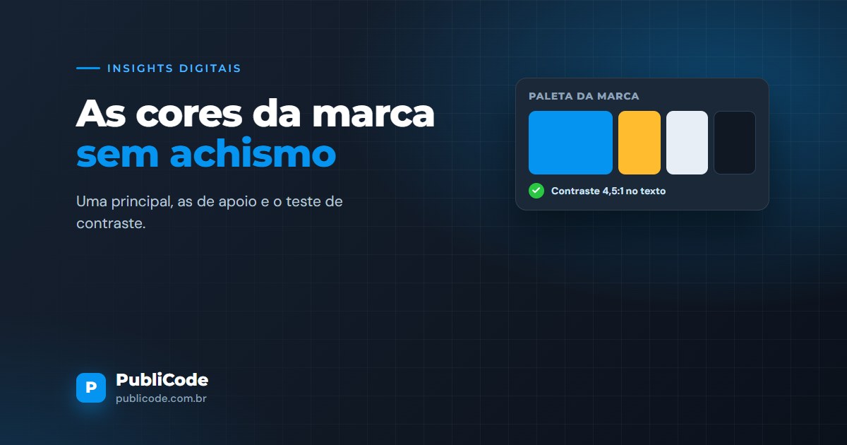Como escolher as cores da marca sem depender do gosto do dono
