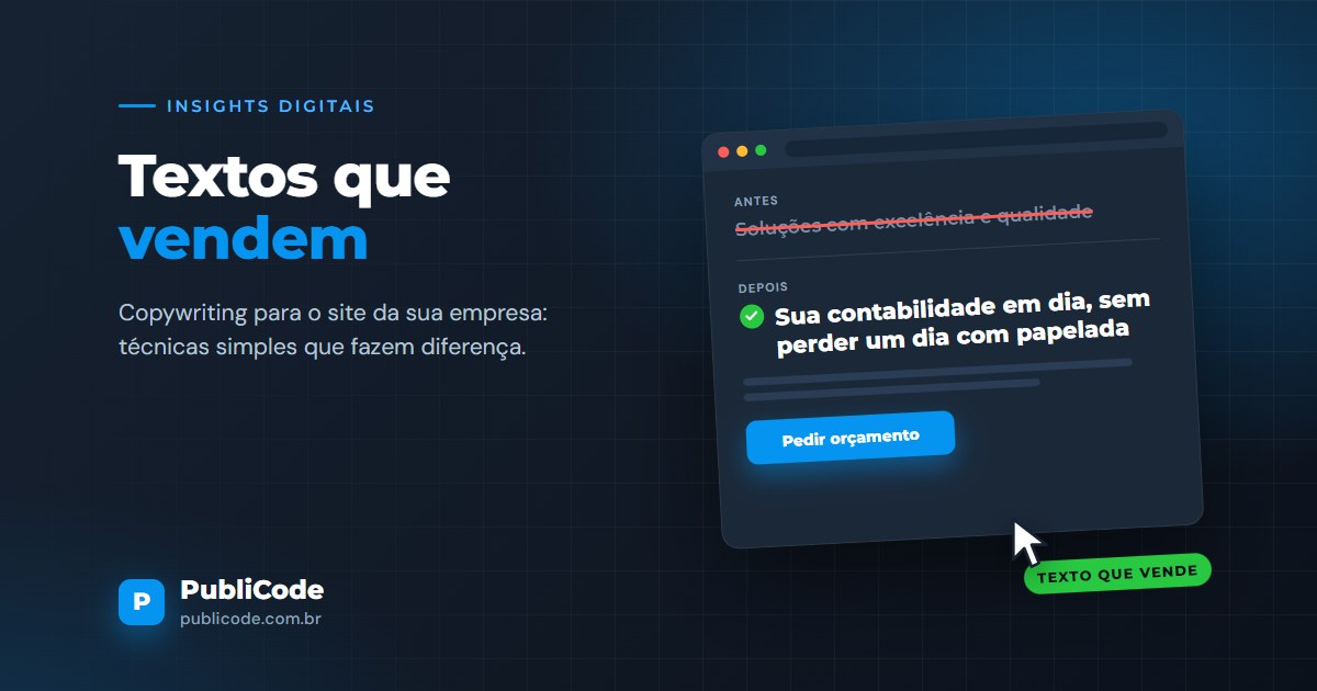 Copywriting: como escrever textos que vendem no site da sua empresa