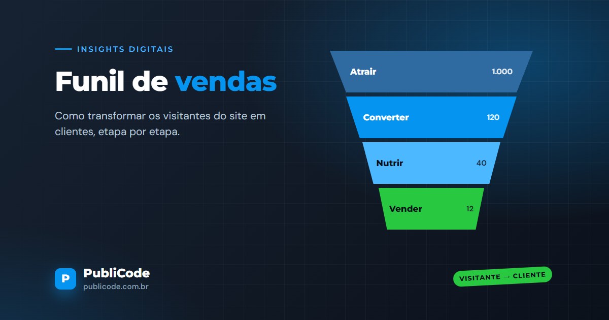 Funil de vendas: como transformar visitantes do site em clientes
