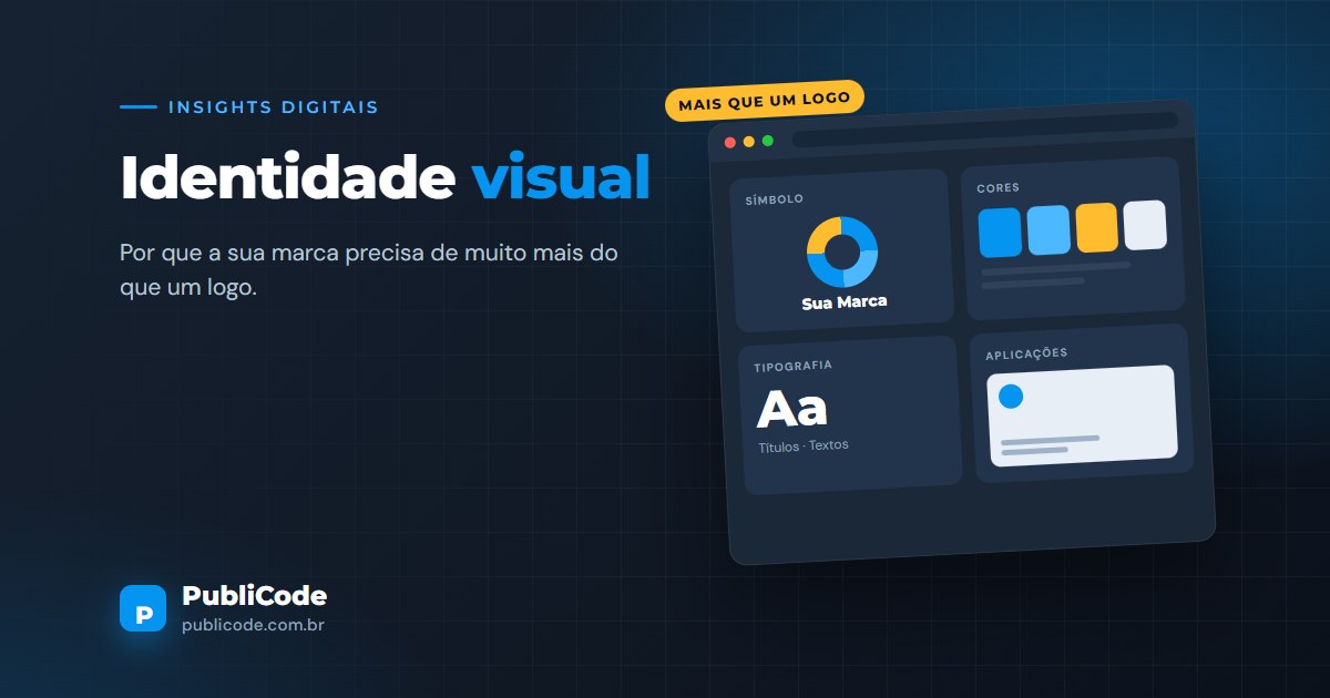 Identidade visual: por que a sua marca precisa de mais do que um logo