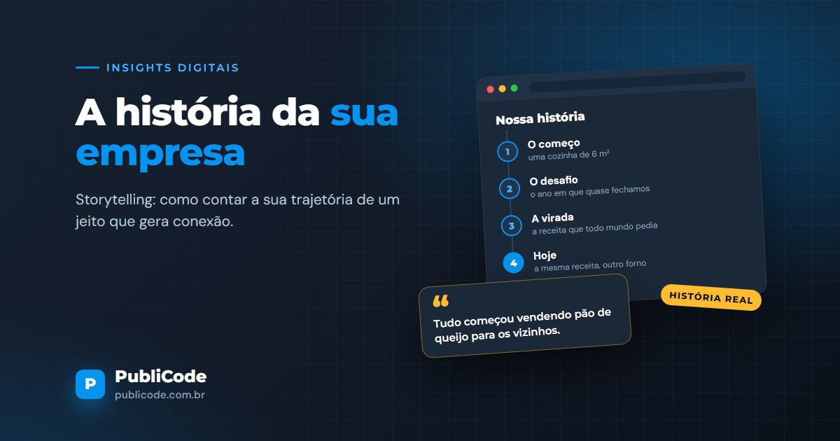 Storytelling: como contar a história da sua empresa de um jeito que gera conexão