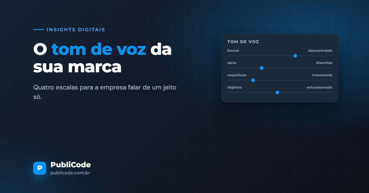 Sua marca fala de um jeito? Como definir o tom de voz